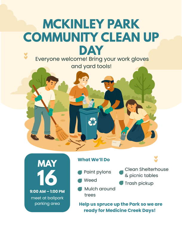 McKinley Park Community Clean Up Day