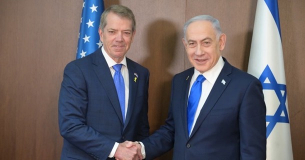 Governor Pillen with Israeli Prime Minister Benjamin Netanyahu