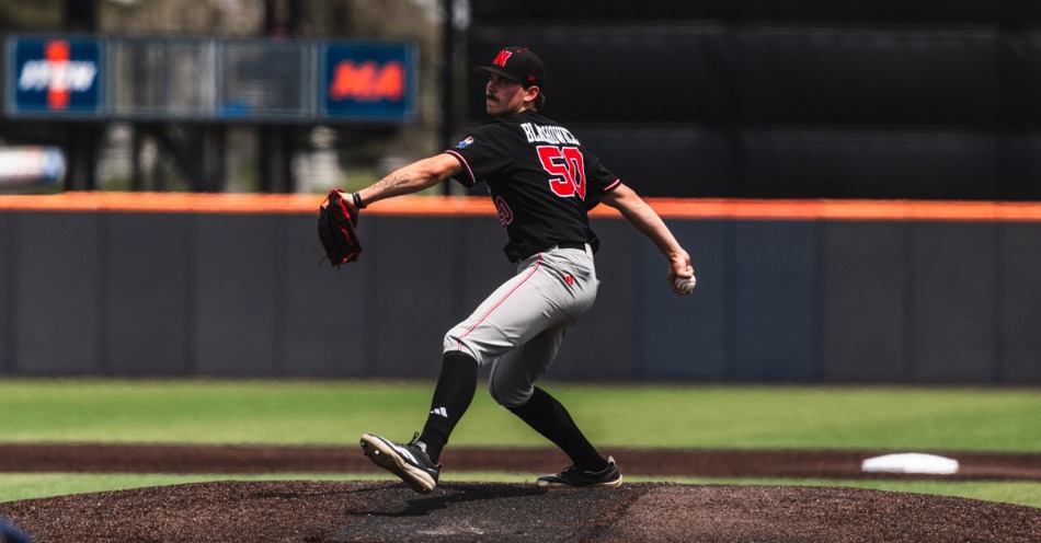 No. 20 Huskers Blank Illinois Behind Blachowicz Gem to Claim Series