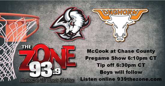 Listen Live - High School Basketball McCook at Chase County
