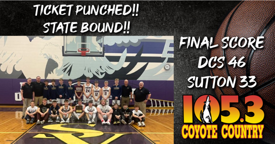 Dundy County-Stratton State Tournament Bound