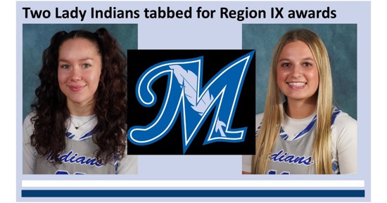 Two Lady Indians tabbed for Region IX awards
