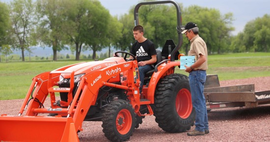 Certification received through this course grants an exemption to the law allowing 14- and 15-year-olds to drive a tractor and to do field work with certain mechanized equipment.