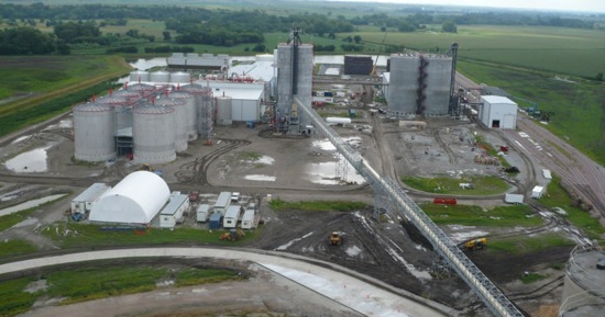  Image from the Nebraska Ethanol Board of the Valero Renewable Fuels plant in Albion.