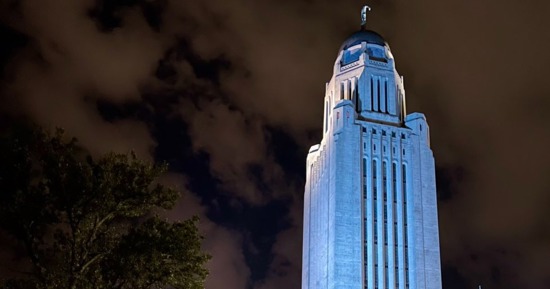 Gov. Pillen Directs Capitol to be Lit Blue Marking Anniversary of Attack on Israel