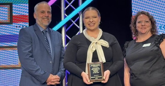 Cavanaugh Receives the ACTEN New Teacher of the Year Award