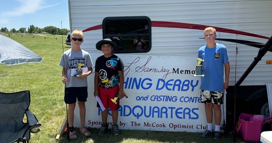 Results for McCook Optimist Larry Samway Memeorial Fishing Derby
