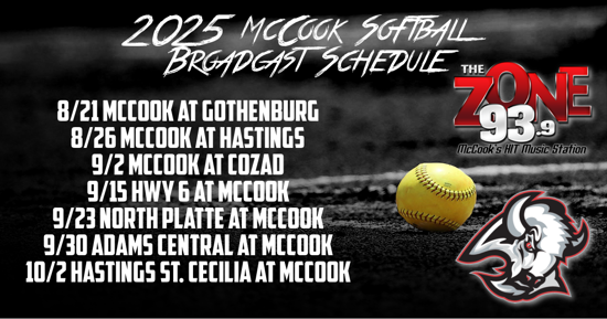 McCook Bison Softball Returns to The Zone 93.9 FM