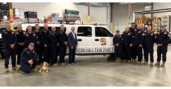 Gov. Pillen Meets with Members of Nebraska Task Force One