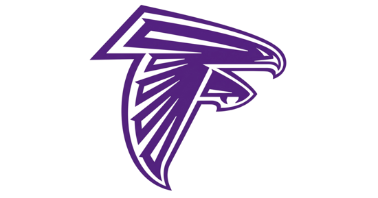 Hitchcock County Falcons Mascot.
