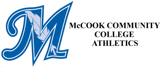McCook Community College Logo on the left with the words McCook community college athletics on the right.