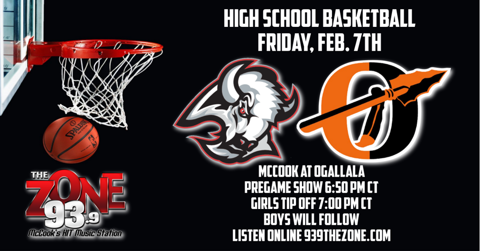 2025-02-07T18:50|Ogallala - Indians  Vs McCook High School - Bison|HS Basketball - Girls|KSWN