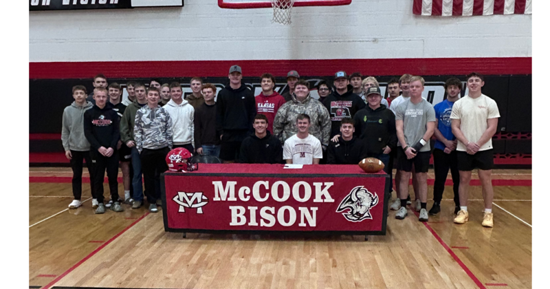 McCook High Football Standout Miles Pollman Signs With Morningside