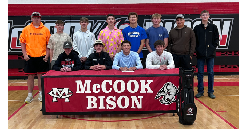 McCook Golfer Trenton Raile Signs with MCC