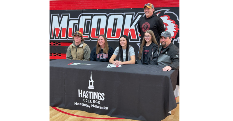 McCook Track and Field Standout Paige Bortner Signs with Hastings College