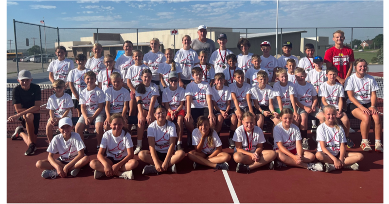 2025 Bison Junior Session Tennis Camp/League recap: